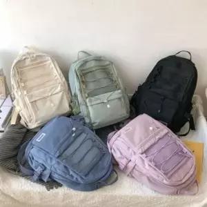 스트링 책가방 백팩 캐주얼 여행 가방 데일리 여성 여성백팩 스트링백팩 여자백팩