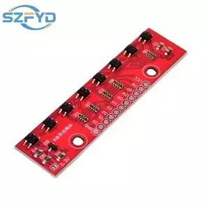 8 채널 IR 추적 센서 모듈 적외선 라인 트랙 감지 보드 Arduino 스마트 카용 DIY 감지기