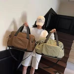 엔비몬 여행용 접이식 가방 보스턴백 캐리어 결합 폴딩 확장 파우치형 가방 폴딩