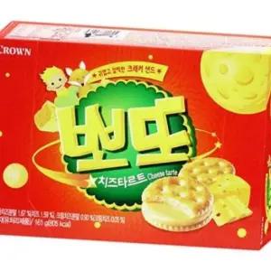 크라운 뽀또 치즈타르트 161gx12개입