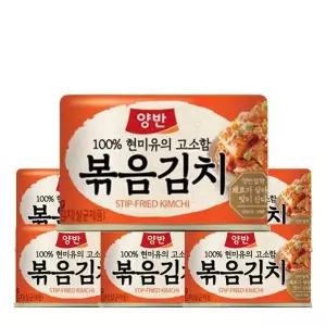 [동원]양반 캔 볶음김치 160g 6캔[36015781]