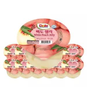 [dole]컵젤리 백도 200g x 12개[36015808]