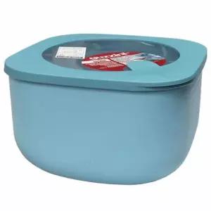 밀폐용기 반찬통 보관통 하늘색 1550ml