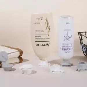 샴푸 바디워시 알뜰통 거꾸로 마개 뚜껑 3P 유아바스