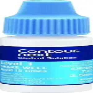 혈당 측정기용 아 컨투어 넥스트 컨트롤 솔루션 레벨 1 250mL 병