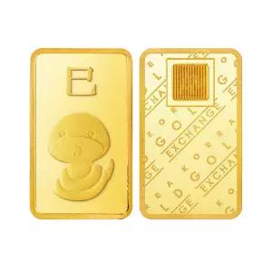 한국금거래소 뱀 골드바 3.75g
