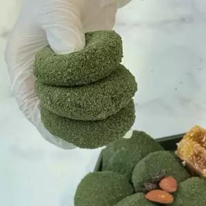 [오부자식품] 강화 사자발 약쑥 인절미 12개입 x 2세트 맛있는 건강 간식 다과 티타