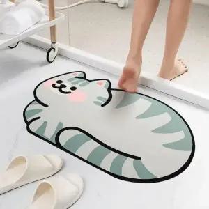 캐릭터규조토흡수매트 규조토 발매트 물기 욕실