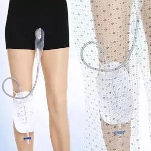노인 유린백 이우 오줌 주머니 소변 팬티 도뇨관 남성
