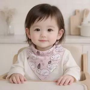 북유럽 스카프빕 턱받이4종세트