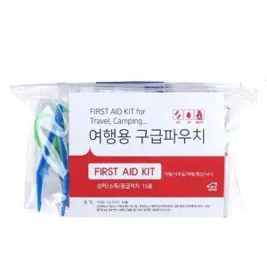 파우치 비상약 휴대용 응급 키트 약통 가정용 휴대 캠핑