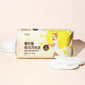 노브랜드 남여공용 팬티 기저귀 대형 36P 1팩 GST MNS