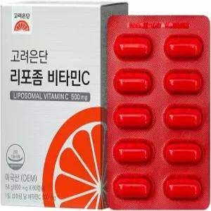 고려은단 리포좀 비타민C 고함량 영국산 60캡슐 (2개월분)