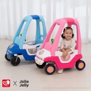 joliejelly 졸리젤리 소프트 지붕차 핸들 멜로디 승용완구 무소음 야야 자동차 그린랜드79