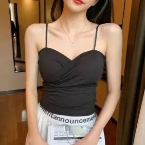 캡내장 꼬임 나시티 이너탑