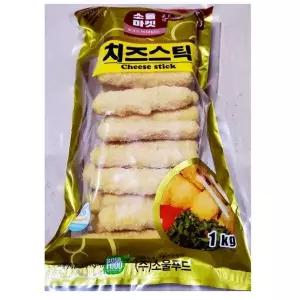 노래 술집용 냉동 치즈스틱 1K 룸소주방 안주용 1키로 간편식