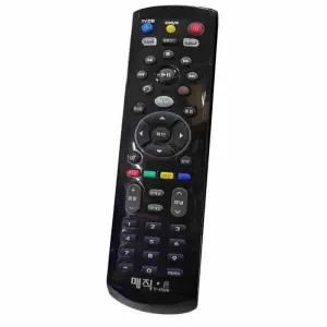 블랙 삼성TV 셋톱박스 통합리모컨 티비 TV 멀티컨 스마트TV TV콘 가전 만능 거실 안방 공용 케이블TV 셋탑