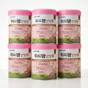 파스퇴르 위드맘 산양 제왕 100일(태어나서 - 100일까지) 750g, 6개
