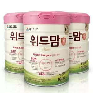 파스퇴르 위드맘 제왕 100일 (태어나서 - 100일까지) 750g, 3개