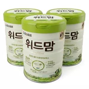 파스퇴르 위드맘 2단계 (7개월 - 12개월까지) 750g, 3개