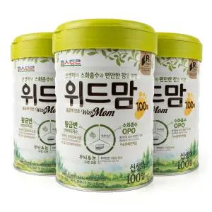 파스퇴르 위드맘 100일 (태어나서 - 100일까지) 750g, 3개