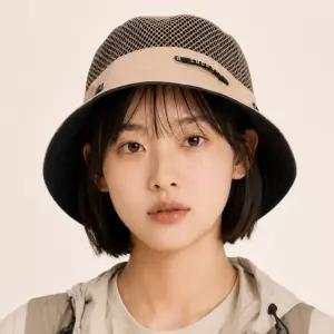 여름 통풍 메쉬 버킷햇 여성 등산 벙거지모자