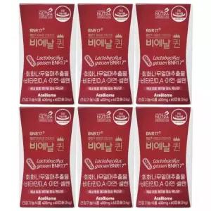 비에날퀸 400mg 60캡슐 6개