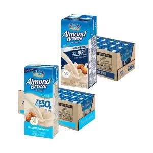 아몬드브리즈 언스위트 190ml, 24개 + 아몬드브리즈 프로틴 190ml, 24개