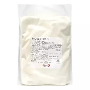 킹스코 허니리코타치즈 1kg /리코타x 크림치즈맛/냉장
