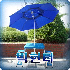 싸파 빅헌터 2층 2단 파라솔/2층구조로 시원/알미늄기둥/보관가방+고정팩 제공/낚시/레져/캠핑/야외행사