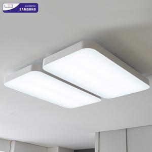 삼성칩LED 시스템 화이트 거실등 120W(SP22)LR