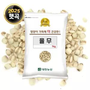 국산 율무 1kg 1봉 잡곡