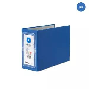Q 파이프바인더B894 7A A4 짧은철 공간격7두께11 청색