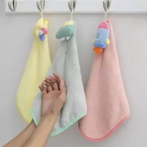 부드러운 개인 위생 손타월 주방용 고리타월 핸드타올