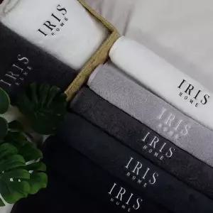 아이리스 홈 인디고 40수 코마사 호텔수건 200g 타올 고급답례품 1매