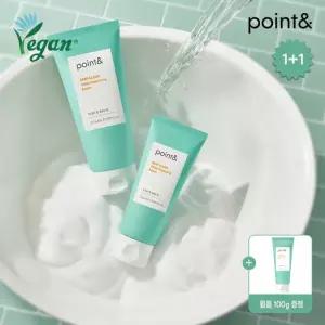 AGE20'S [포인트앤] point 비건 약알칼리성 딥클린 휩 클렌징 폼 200g X 2개+휩 폼 100g