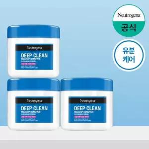 [7%카드+5%더블][뉴트로지나] 클렌징 크림 285ml x3+(증)아크네폼10g3개