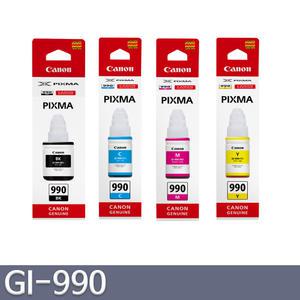정품잉크 GI-990 G1900 G1910 G2900 G2910 G2915 G3900 G3910 G3915 G4900 G4902 G4910 G4911 GI990