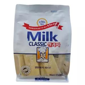 밀크클래식 쌀과자 우유맛 240g x 16봉 (1BOX)