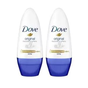 도브 데오드란트 롤온 오리지날 40ml 2개