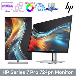 HP 시리즈 7 Pro 724pn WUXGA 100Hz 24인치 와이드 사무용 업무용 데이지체인 모니터