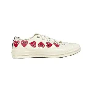꼼데가르송 P1K117 2 멀티하트 로우 스니커즈 아이보리 Comme des Garcons