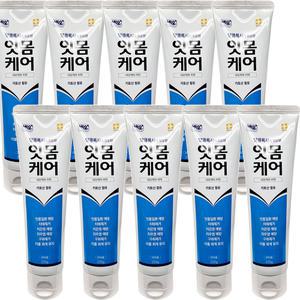 네오 잇몸케어 치약 220gx10개 잇몸질환예방 구취제거 이를희게유지 치태제거