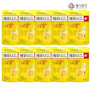 경남제약 레모나 구미 비타민젤리 레몬맛/복숭아맛/혼합세트 43gx10봉