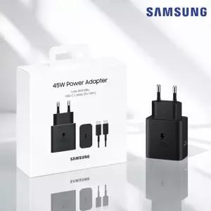 삼성 정품 초고속 충전기 45W GaN 절전형 C타입 고속 급속 분리형 어댑터 CtoC케이블 애플 호환EP-T4511X N