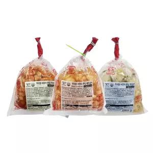 종가 우리땅 어린이 한입 배추김치 1kg + 깍두기 1kg + 백김치 1kg 세트