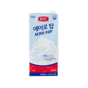 [아이스박스 무료포장] 냉장 에어로탑 휘핑크림 1L 제니코