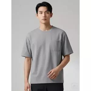 [앤드지] 라운드넥 심플 반팔 티셔츠_BLD2TR1802