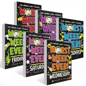 Worst Week Ever #1-6권 세트 /Monday/Tuesday/Wednesday/Thursday/Friday/Saturday (Worst Week Ever (영국판) )