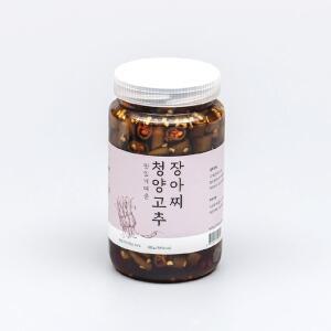 [기타]논산농부의 수제 청양고추장아찌 580g